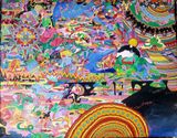 Land of Nod - panel 2 - Hand Painted