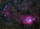 M 8 + NGC 6559