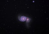 M 51 Whirlpool-Galaxie