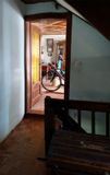 Across the landing