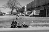 Waiting for the Parade VII