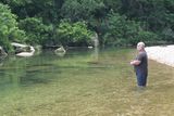 Kevin Fishing Big Creek Highway 14