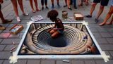 the chalk aratist