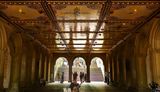 Artwork in Bethesda Terrace, Central park
