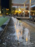 Water Feature at the AT&T Discovery District.