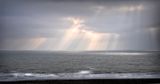 Sun Rays over the sea