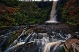 Blaen y Glyn, lower falls.