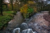 The confluence of rivers Llynfell and Tawe, Craig-y-Nos.