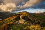 November skies, Cefn Glas.