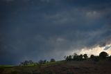 Evening storm brewing above Penrhiwcaradoc.