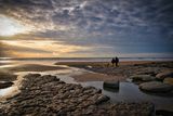 A walk before sunset.