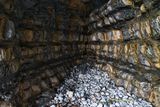 The beginning of a sea cave.