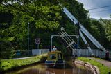 Talybont drawbridge.