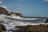 Porthcawl breakwater.