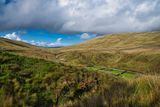 Sheep folds at Blaen Llia.