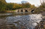 The dipping bridge, Merthyr Mawr.