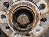 Axle Bolt 24mm triple Square bolt