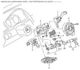 steering lock ignition parts diagram