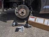 Just received my new front axle