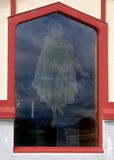 Window in Maori Church