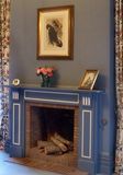 Fireplace in the Blue Bedroom
