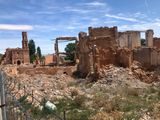 Les ruines de la vieille ville de Belchite