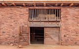 Entrance to the barn in Hubbell Trading Post NHS