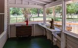 Porch of the boyhood home of Jimmy Carter outside of Plains, Georgia in Jimmy Carter NHP