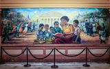 Brown v. BoE Mural by Michael Young in the Kansas Statehouse in Brown v Board of Edu NHP