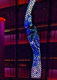 Joining hands projection at The Sphere in Las Vegas