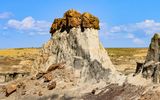 Hard cap hoodoo in the Bisti Wilderness