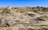 Sandstone valley in the Bisti Wilderness