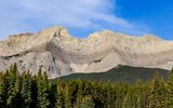 Mountain north of Lake Minnewanka in Banff NP