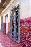 Ornate Tile and Wrought Iron