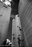 Surrounded by Grain Elevators