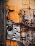 Old Door and Door Lock