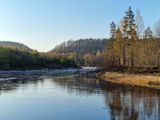 Gauja near Cesis