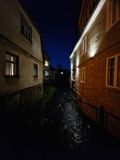 Kuldiga at night