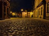 Kuldiga at night