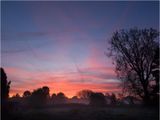 Eight oclock at the fishing pond