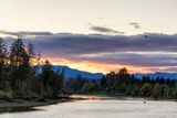 Sunset in Port Alberni