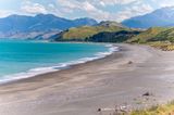 Kaikoura coastline north of Kaikoura