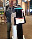 Robot parking enforcement!  Singapore is definitely into electronics.