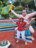  Ruth with the wrestler
