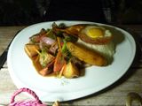  Ruth had lomo saltado, a typical Peruvian dish
