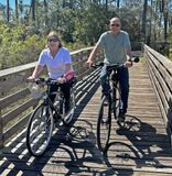 Biking at Gulf State Park, Alabama 
