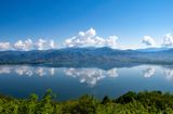 Kastorias lake as seen from Profitis Ilias monastery