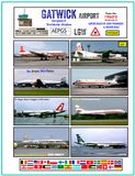Gatwick 1960s European and Worldwide Airlines and Aircraft. Available Now!!