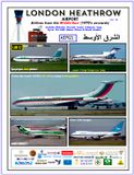 Airlines from the Middle-East at London-Heathrow Airport  