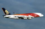 #007 Singapore Airlines Airbus A380-841 9V-SKJ Special livery